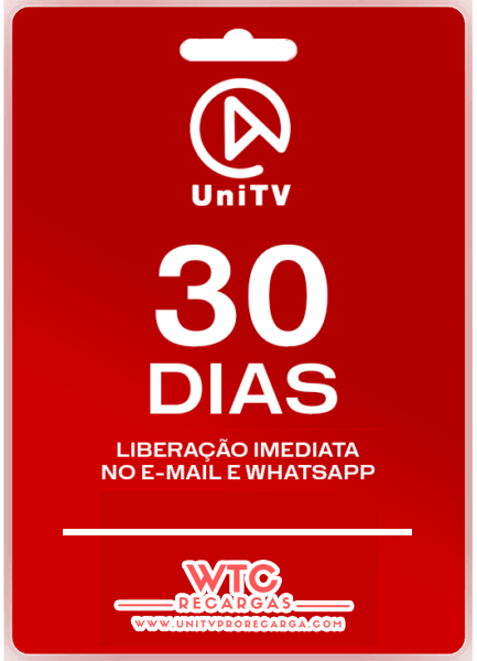 recarga mensal unitv